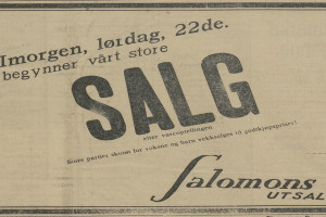 Bilde av A/S Salomons Skotøiutsalg